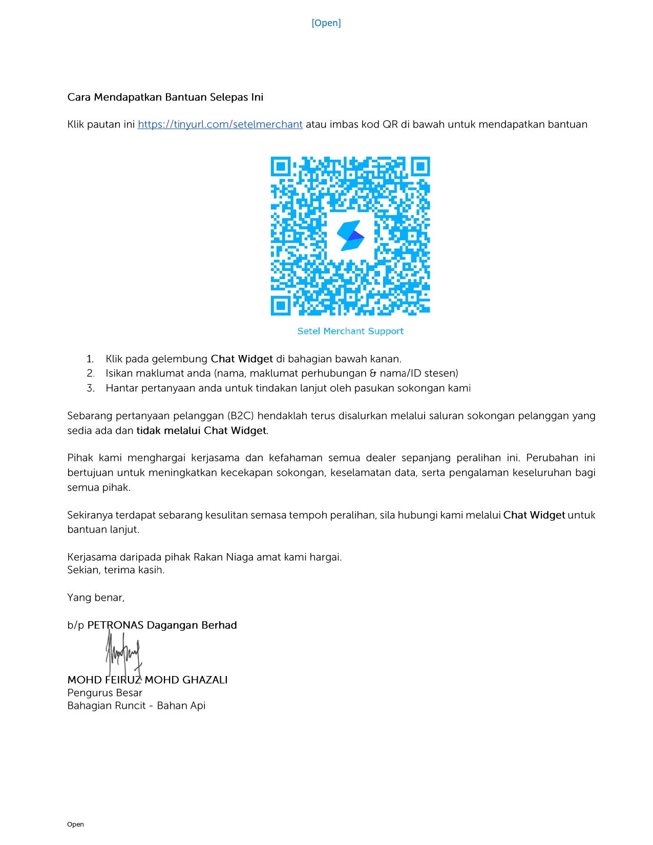 PEMAKLUMAN RASMI PENAMATAN SALURAN WHATSAPP DAN PERALIHAN SEPENUH KE CHAT WIDGET_page-0002.jpg